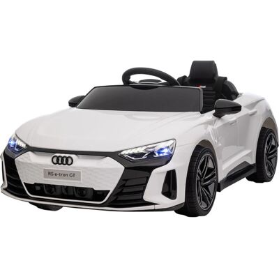 Auto elettrica HOMCOM per bambini - 3-5 anni, Bianco & Nero Auto elettrica HOMCOM per bambini - 3-5 anni, Bianco & Nero