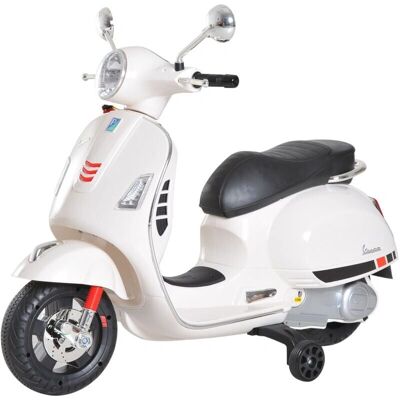 Homcom Vespa Elettrica per Bambini - LED, USB, MP3 - 3-6 Anni Homcom Vespa Elettrica per Bambini - LED, USB, MP3 - 3-6 Anni