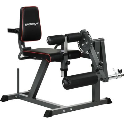 Sportnow - Calf Machine - Grigio/Nero - Leg exercise machine Sportnow - Calf Machine - Grigio/Nero - Leg exercise machine