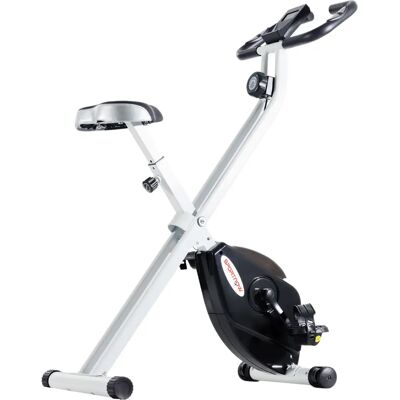 Vélo d'appartement magnétique pliable Sportnow avec 8 niveaux de résistance - Vélo - Publicité Vélo d'appartement magnétique pliable Sportnow avec 8 niveaux de résistance - Vélo - Publicité