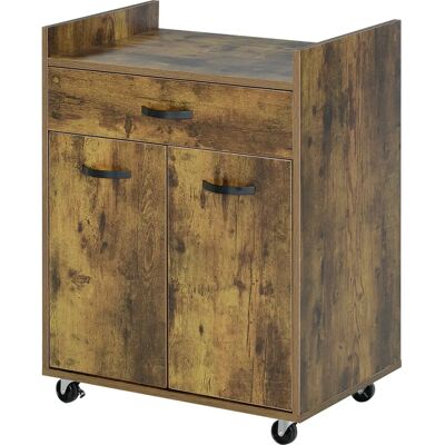 HOMCOM - Carrello da cucina - 60x40x77cm HOMCOM - Carrello da cucina - 60x40x77cm