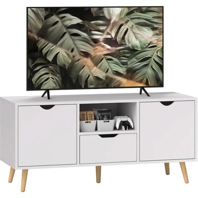 HOMCOM - Porta TV 50 - 110x40x50 cm - TV Stand - Publicité HOMCOM - Porta TV 50 - 110x40x50 cm - TV Stand - Publicité