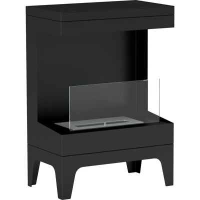 Homcom Camino a Bioetanolo - 0.9L, 38x22x54cm, Nero Homcom Camino a Bioetanolo - 0.9L, 38x22x54cm, Nero