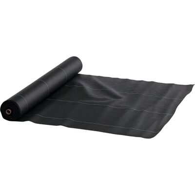 Outsunny - Telo Pacciamatura 100x2 m - Breathable - Black Outsunny - Telo Pacciamatura 100x2 m - Breathable - Black
