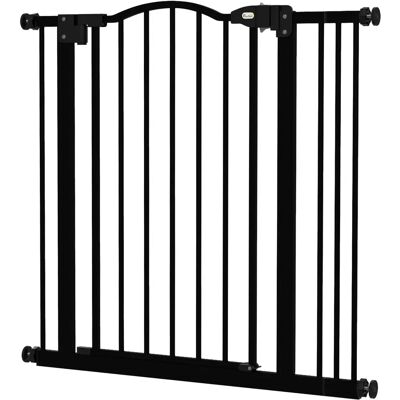 Cancello regolabile per cani Pawhut - Metallo & plastica - 74-87cm - Cancello per animali Cancello regolabile per cani Pawhut - Metallo & plastica - 74-87cm - Cancello per animali