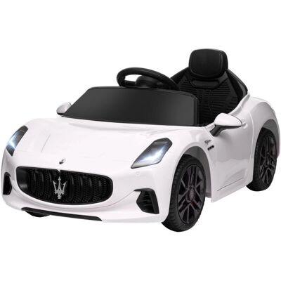 Auto elettrica per bambini Maserati AIYAPLAY - 12V Bianco - Per 3-5 anni Auto elettrica per bambini Maserati AIYAPLAY - 12V Bianco - Per 3-5 anni