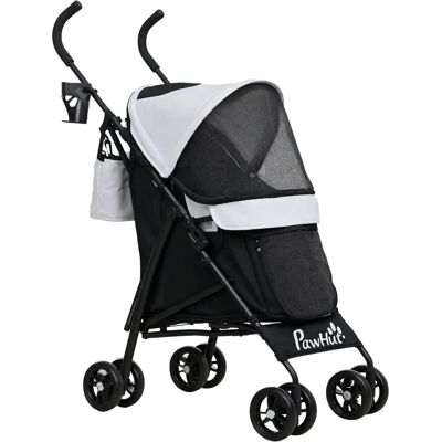 Pawhut - Passeggino per Cani - 76x44x103 cm - Passeggino per Cani Pawhut - Passeggino per Cani - 76x44x103 cm - Passeggino per Cani