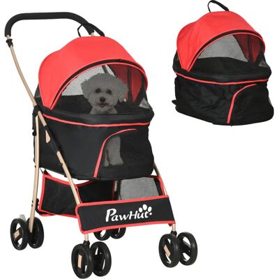 Pawhut - Passeggino per cani convertibile Pawhut - Passeggino per cani convertibile