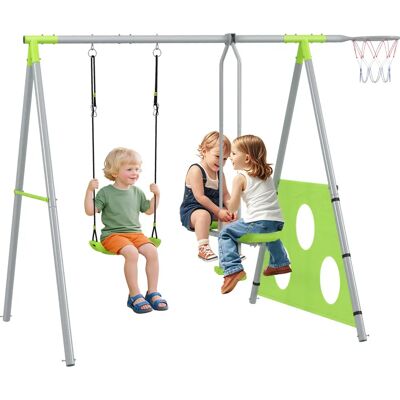 Aiyaplay - 4 in 1 Swing Set - 2 Altalene Aiyaplay - 4 in 1 Swing Set - 2 Altalene