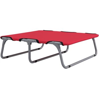 Pawhut Brandina Pieghevole per Cani Piccoli - Rosso - Dog bed Pawhut Brandina Pieghevole per Cani Piccoli - Rosso - Dog bed