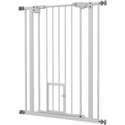 Pawhut - Cancellino per Cani Regolabile - White Pawhut - Cancellino per Cani Regolabile - White