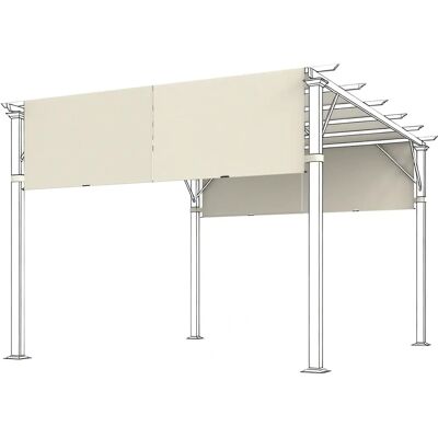 Outsunny - Gazebo Cover 3x3m - Polyester - Cover Outsunny - Gazebo Cover 3x3m - Polyester - Cover