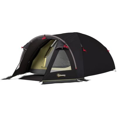 Tienda túnel Outsunny para 2-4 personas Impermeable Ligera - Tienda Tienda túnel Outsunny para 2-4 personas Impermeable Ligera - Tienda