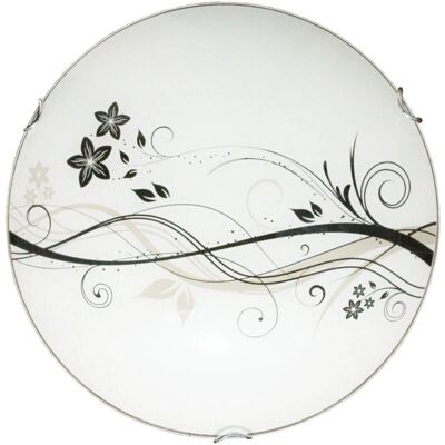 LUMICOM Lotus Luz de Techo - E27, 40cm, Vidrio Esmaltado LUMICOM Lotus Luz de Techo - E27, 40cm, Vidrio Esmaltado