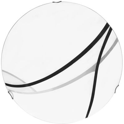 Lampada a Soffitto Lina Lumicom - 40cm, E27, 42W, Vetro Trasparente Lampada a Soffitto Lina Lumicom - 40cm, E27, 42W, Vetro Trasparente