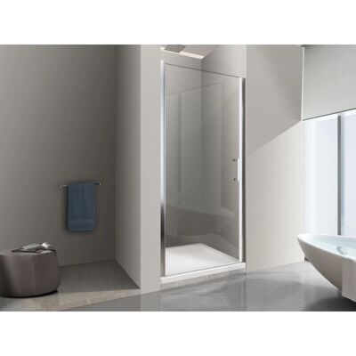 Puerta de Ducha Reversible de 8mm de Vidrio - Accesorio de Baño de Pared a Pared Puerta de Ducha Reversible de 8mm de Vidrio - Accesorio de Baño de Pared a Pared