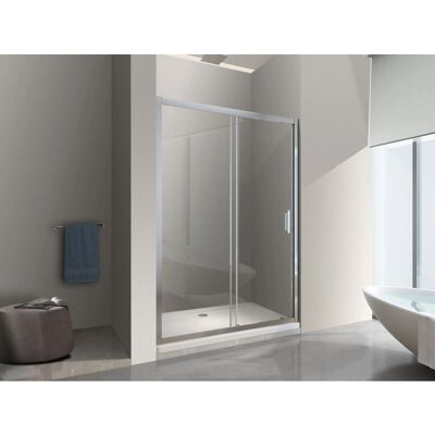 Nala 190cm Puerta de Ducha Reversible con Vidrio de 6mm Nala 190cm Puerta de Ducha Reversible con Vidrio de 6mm