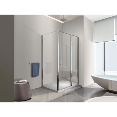 Nala - Ducha angular 6mm - 6 mm vidrio - Lado fijo - Mampara de ducha Nala - Ducha angular 6mm - 6 mm vidrio - Lado fijo - Mampara de ducha