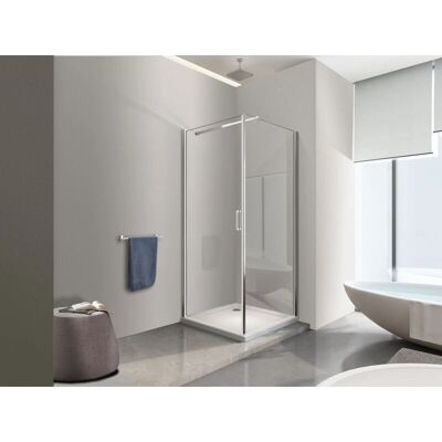 Nala - 8mm shower cabin H200 90x120 - hinged door Nala - 8mm shower cabin H200 90x120 - hinged door