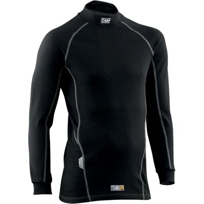 Camiseta OMP FIRST Negra Interiores S - Camiseta Camiseta OMP FIRST Negra Interiores S - Camiseta
