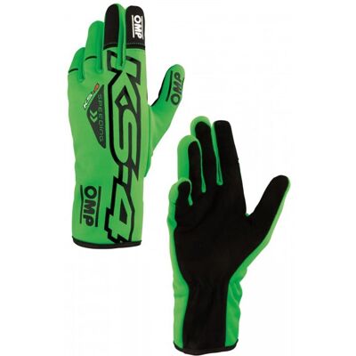 Guanti OMP KS-4 - Nero Verde M - Guanti Guanti OMP KS-4 - Nero Verde M - Guanti