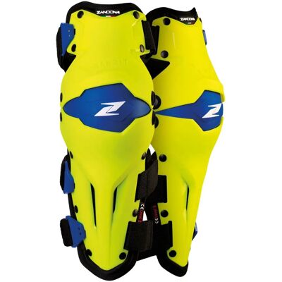 Zandona X-Bandit Protectores de rodilla - Azul Amarillo - Talla única - Unisex Zandona X-Bandit Protectores de rodilla - Azul Amarillo - Talla única - Unisex