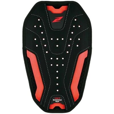 Zandona NBR Air Protector de espalda para damas - Negro Rojo (un tamaño) Zandona NBR Air Protector de espalda para damas - Negro Rojo (un tamaño)