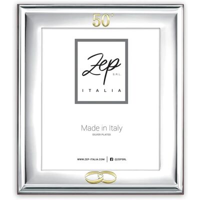 ZEP Noto Gold Photo Frame - 20x25 cm - Elegant Gold Accent - 50th Anniversary ZEP Noto Gold Photo Frame - 20x25 cm - Elegant Gold Accent - 50th Anniversary