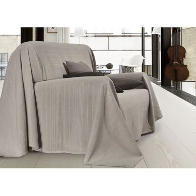 BIANCHERIAWEB - Sharane - Tortora - 170x260 - Copridivano BIANCHERIAWEB - Sharane - Tortora - 170x260 - Copridivano