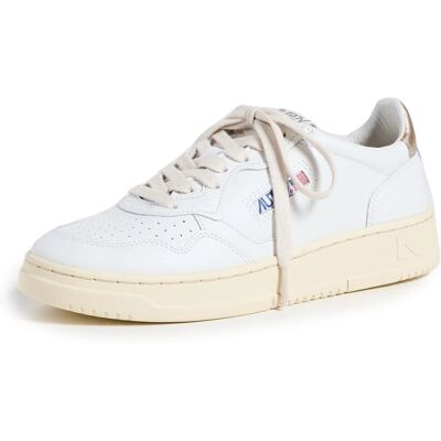Scarpe sportive in pelle bianca e dorata Autry Medalist Low - Scarpe Scarpe sportive in pelle bianca e dorata Autry Medalist Low - Scarpe