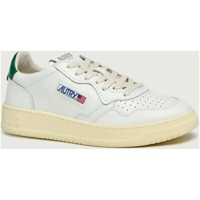 Autry Leat 44 Sneakers basse - Uomo Verde/Bianco - Autunno/Inverno 2023 Autry Leat 44 Sneakers basse - Uomo Verde/Bianco - Autunno/Inverno 2023