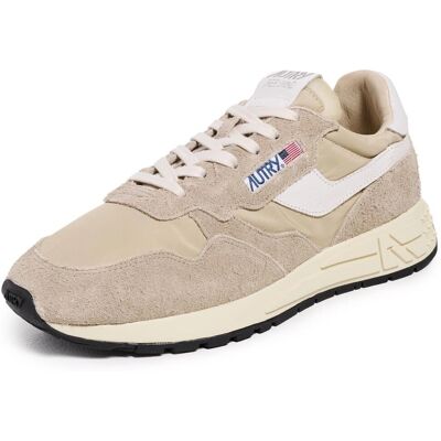 Autry Weiße Pfeffer Reelwind Low Wildleder Turnschuhe - Sneaker Autry Weiße Pfeffer Reelwind Low Wildleder Turnschuhe - Sneaker