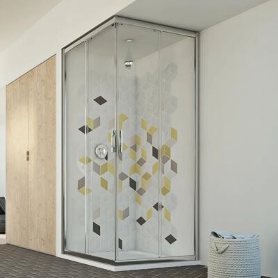 Idralite Evolution 70x70 cm Duschkabine Idralite Evolution 70x70 cm Duschkabine
