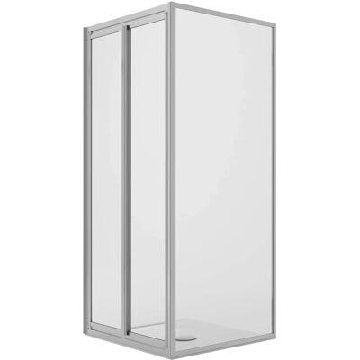 Idralite West 80x100cm Box Doccia - Angolo, Vetro di Sicurezza, Chiusura Magnetica Idralite West 80x100cm Box Doccia - Angolo, Vetro di Sicurezza, Chiusura Magnetica