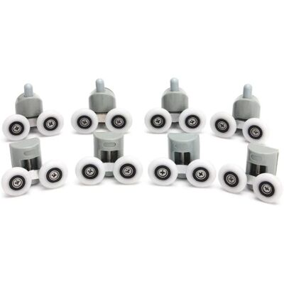 Idralite Kit de Roulettes pour Porte de Douche Alabama - 8 pièces - Publicité Idralite Kit de Roulettes pour Porte de Douche Alabama - 8 pièces - Publicité