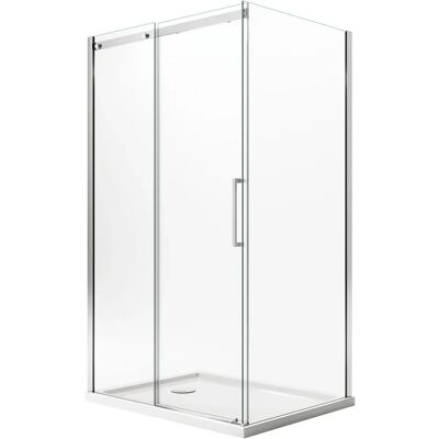 Mampara de ducha Idralite Prime Duo 1 - Rectangular, 8mm Vidrio, Apertura Izquierda Mampara de ducha Idralite Prime Duo 1 - Rectangular, 8mm Vidrio, Apertura Izquierda