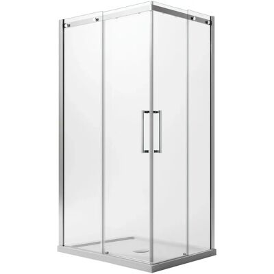 IDRALITE Pannello doccia angolare sinistra - 70x75 cm - Trasparente IDRALITE Pannello doccia angolare sinistra - 70x75 cm - Trasparente