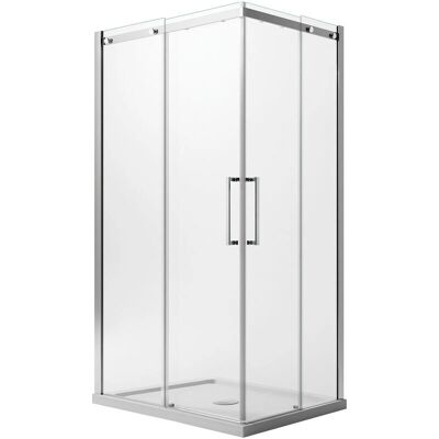 IDRALITE Versione Sinistra 90x120cm Cabina Doccia Minimalista IDRALITE Versione Sinistra 90x120cm Cabina Doccia Minimalista