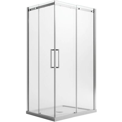 IDRALITE Box Doccia Prime Corner - 80x90 cm, destra, trasparente IDRALITE Box Doccia Prime Corner - 80x90 cm, destra, trasparente