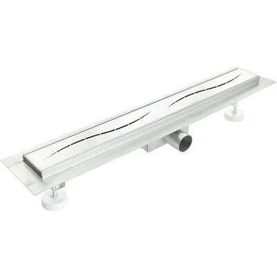 Idralite Onda 50 cm Canalisation de douche en acier inoxydable - Type de douche - Publicité Idralite Onda 50 cm Canalisation de douche en acier inoxydable - Type de douche - Publicité