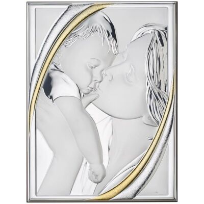 Argenteria MB Silber Mütterliche Wandkunst - 18,5x24,5cm Argenteria MB Silber Mütterliche Wandkunst - 18,5x24,5cm