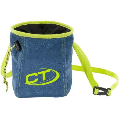 Climbing Technology BLUEJ - Torba na magnezję - niebiesko-żółta Climbing Technology BLUEJ - Torba na magnezję - niebiesko-żółta
