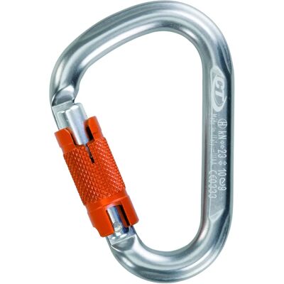 Climbing Technology Snappy WG Twistlock - Mousqueton gris Climbing Technology Snappy WG Twistlock - Mousqueton gris