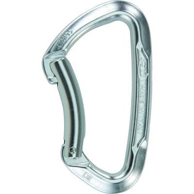 Mosquetón Climbing Technology Lime B - Plateado - Forma clásica Mosquetón Climbing Technology Lime B - Plateado - Forma clásica