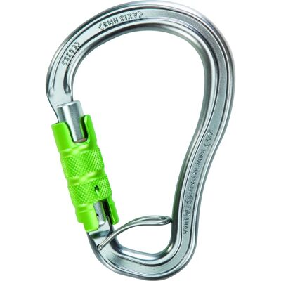 Moschettone Climbing Technology Axis HMS TGL - Grande, Verde, con chiusura Triplex Moschettone Climbing Technology Axis HMS TGL - Grande, Verde, con chiusura Triplex