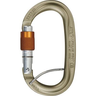 CLIMBING TECHNOLOGY Pillar Pro Hc Sgl - Moschettone ovale per soccorso e arrampicata CLIMBING TECHNOLOGY Pillar Pro Hc Sgl - Moschettone ovale per soccorso e arrampicata