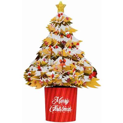 Origamo - Xmas Tree Card 30x34.3cm - Ευχετήρια Κάρτα Origamo - Xmas Tree Card 30x34.3cm - Ευχετήρια Κάρτα