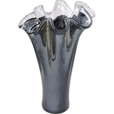 Tammaro Home Fazzoletto Vaso in Vetro Nero - Vaso Tammaro Home Fazzoletto Vaso in Vetro Nero - Vaso