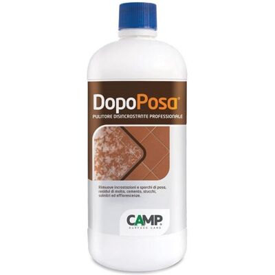 camp - Pulitore post-posa - A base di acido, efficace su pietra, ceramica, piastrelle camp - Pulitore post-posa - A base di acido, efficace su pietra, ceramica, piastrelle