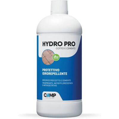 Camp Hydro Pro Cotto e Cemento - Protezione Naturale - Protegge Materiali Camp Hydro Pro Cotto e Cemento - Protezione Naturale - Protegge Materiali